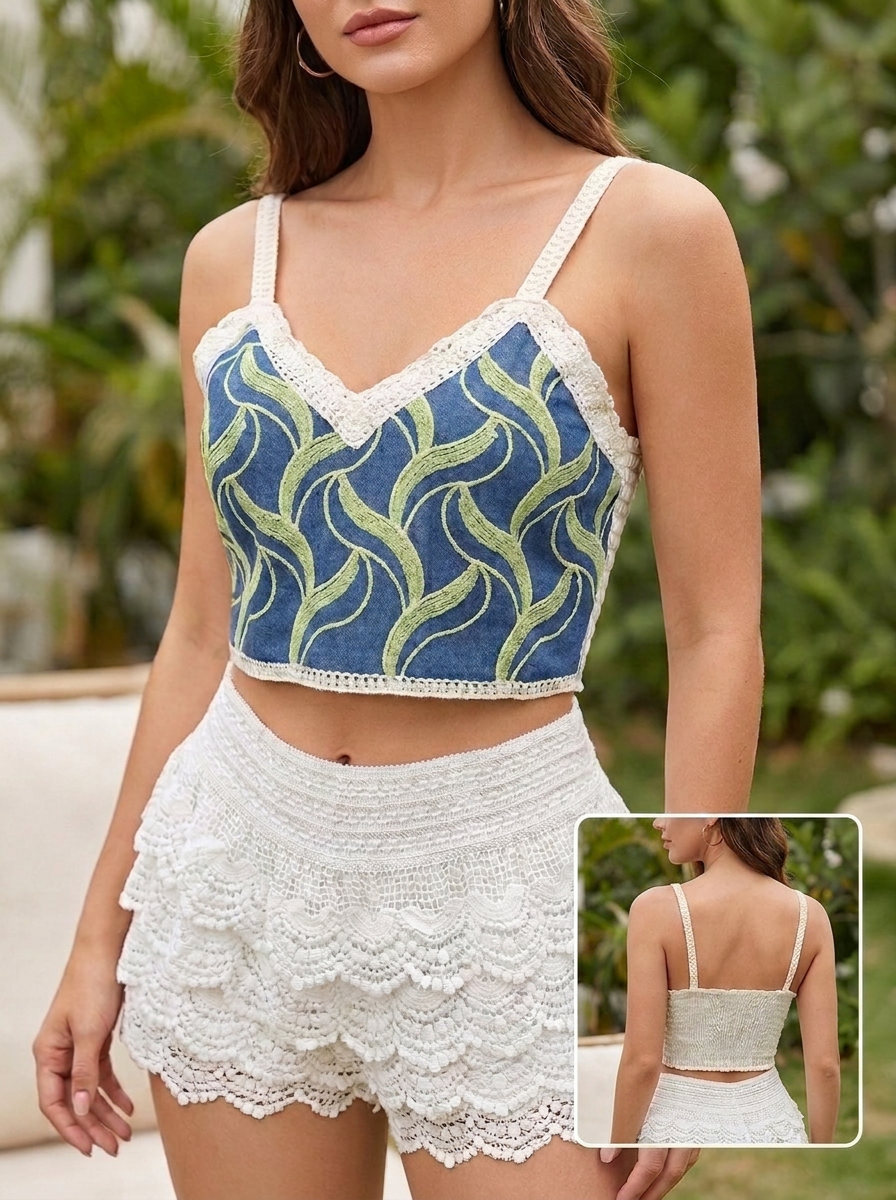 ✨ Top “Brisa Azul” – Encanto Fresco y Femenino - Image 3